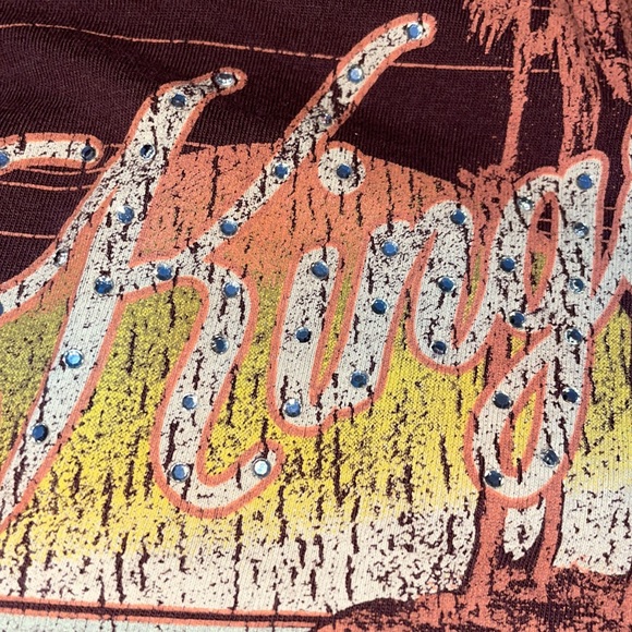 Vintage guess Calypso jeans tube halter top - Picture 5 of 6